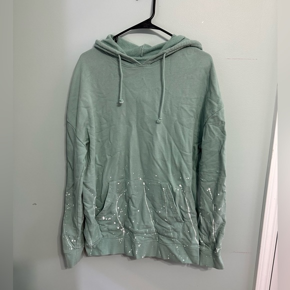 PacSun Tops Pacsun Paint Splatter Design Hoodiepullover Poshmark